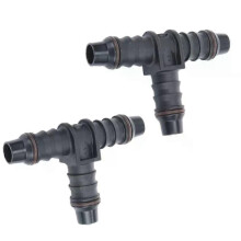 2 ks pre 3/8 (95 mm) ID gumovú hadicu alebo 5/16 (8 mm) ID nylonovú rúrku 105 mm ID8 T tvar palivového