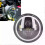 Universal Motorrad Scheinwerfer 7 Zoll 6000K Robuste LED Scheinwerfer Hohe Helligkeit Front Licht DC 2