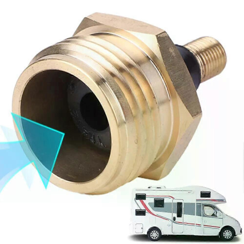 Το RV Blow Out Plug Metal & Brass βοηθά να καθαριστούν οι γραμμές τ