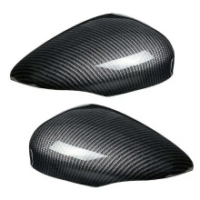 Kryt bočných zrkadiel z uhlíkových vlákien Kryty spätných zrkadiel pre Ford Fiesta Mk7 2008 2009 2010