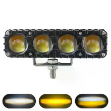 Barra luminosa a LED per auto, luci di marcia, 12 V, 24 V, 18 W, faretto fendinebbia per Jeep, camion,