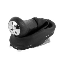 Pommeau de levier de vitesse 5 vitesses avec soufflet et cache-soufflet pour Renault Clio 2 II, Clio