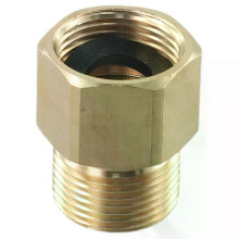 M22 15mm vonkajší závit na M22 14mm vonkajší metrický adaptér Tlaková podložka Mosadz Časti vysokotlakovej
