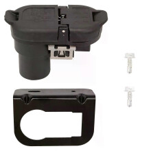 Trekhaakconnector voor achterbumper, compatibel met Dodge Ram 1500 2500 3500 (2011-2022)