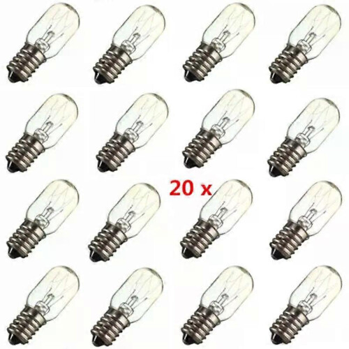 20 ΤΕΜ. E14 Λαμπτήρας αλατιού Globe Bulb 15W Αντικατάσταση λάμ