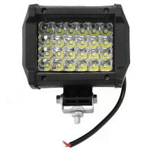 1 kpl LED-valo lisätarvikkeineen 4 tuuman 72 W LED-työvalopalkki Urheiluyhdistelmälamppu valkoinen maastoajoon