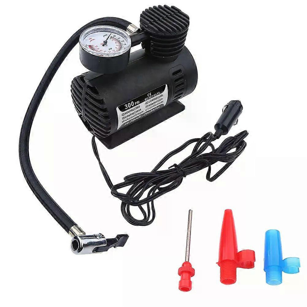 Pompe à air électrique pour voiture 12 V, compresseur d'air 300 psi, gonfleur de pneus pour véhicules,