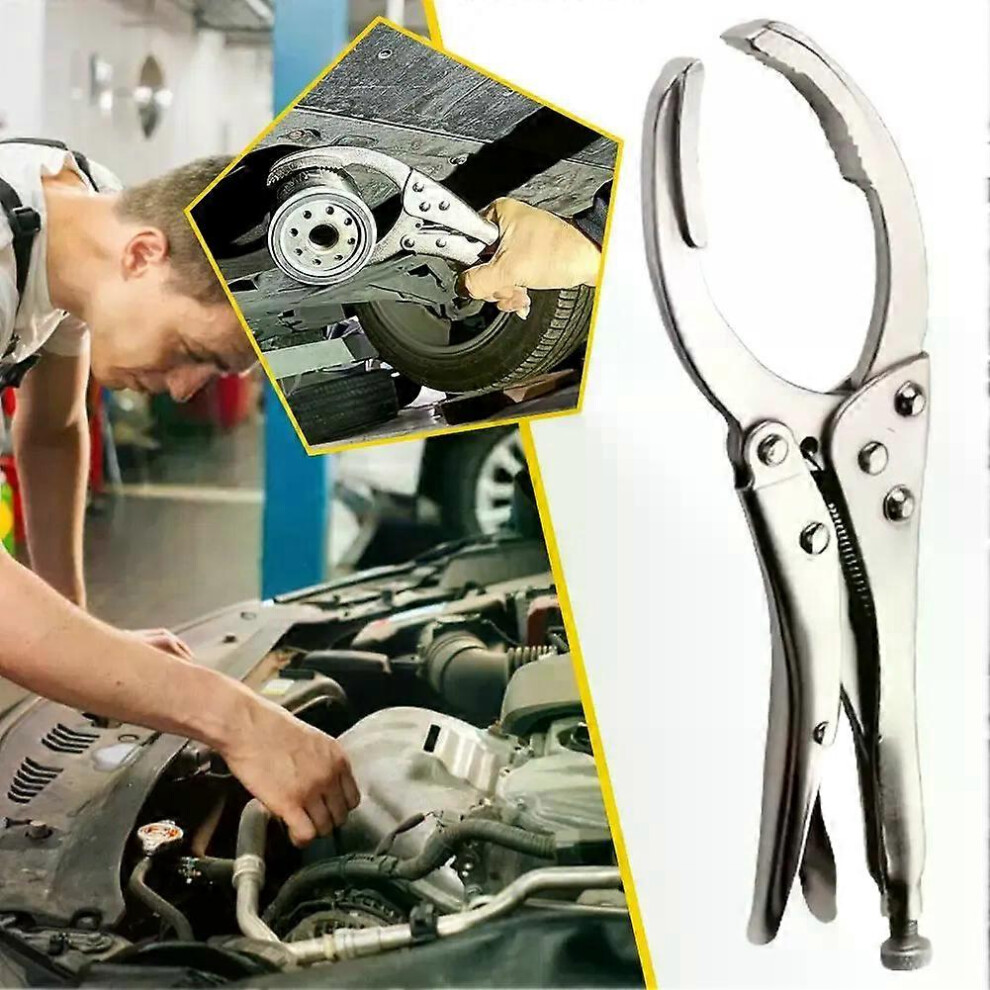 Clé à filtre à huile, clé à grille d'huile, clé à filtre à huile moteur multifonction réglable pour