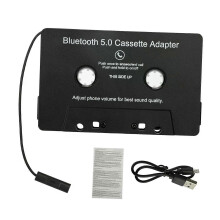 VAORLO Universal Cassette Bluetooth 50 Adapter Converter Auto Tape Audio Kasetti Aux Stereo Musiikille