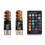 2 τεμάχια T10 W5W RGB λαμπτήρες LED με τηλεχειριστήριο 12 Chips 2