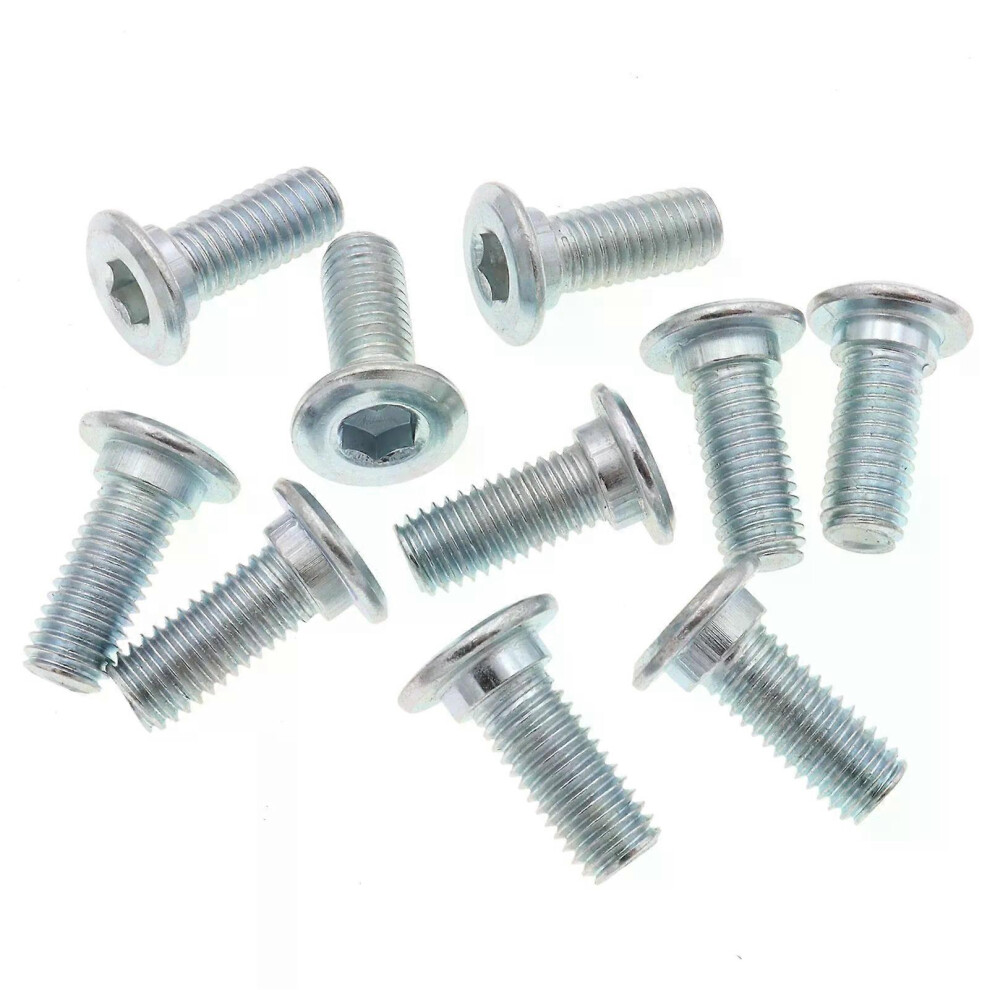 Lot de 10 boulons de fixation pour disque de frein M8 x 20, pour moto tout-terrain, dirt bike, motocross