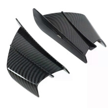 1 paar Verkleidung Flügel Seite Verkleidungen Winglets Motorrad Aerodynamische Flügel Carbon Fibre Seite
