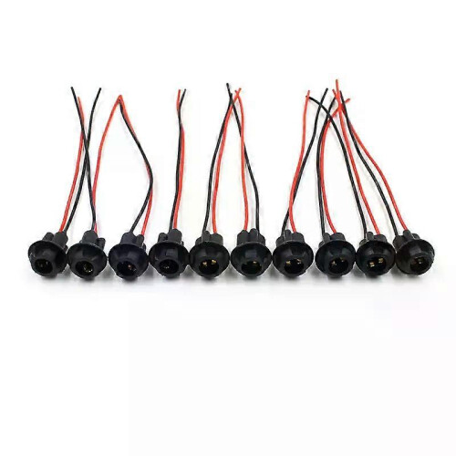 10Pcs T10 Βάση υποδοχής λαμπτήρων Ταιριάζει για αυτοκίν