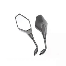ABS 8 10MM motocyklové zrkadlo čierne spätné zrkadlo univerzálne pre BMW KTM Duke 125 200 390 ADV 690