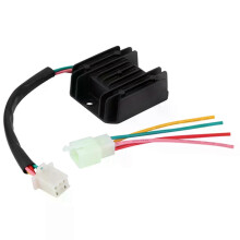 Regolatore di tensione raddrizzatore a 4 fili, 4 pin, 12 pin per moto 150-250cc, scooter Gy6 50 150cc
