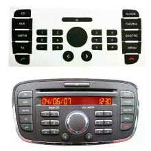 Pre Ford Pre Mondeo Pre 6000CD Rádio CD Multimediálny Rádio Panel Opravná nálepka Tlačidlo Oprava nálepky
