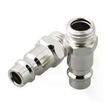 1/4\\\ Euro Compressed Air Line Coupler Connector Fitting Quick Release Fittings 1/4inch Male Thread