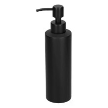 Distributeur de savon liquide 304 en acier inoxydable, bouteille de lotion noire, distributeur de savon