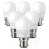 Συσκευασία 6 λάμπα LED B22 Mini P45 Golf Shape with Milky Diffuser 5W 500LM RA92 SE 1