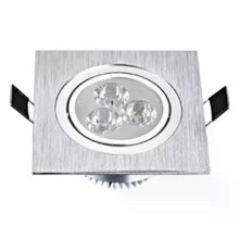 LED štvorcové svietidlá 3W 5W 7W zapustené stmievateľné stropné svietidlá 110V 220V bodové vnútorné