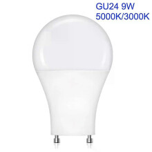 Λαμπτήρας LED GU24 5000K Daylight 9W A19 Σχήμα GU24 Λαμπτήρες LED Περιστρεφόμε
