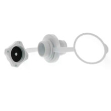 Valve de gonflage unidirectionnelle White Boston Air Valve pour matelas pneumatiques, environ 22 mm,