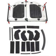 Ανταλλακτικά στεγανοποίησης οροφής 17PCS Hardtop Headliner Roof
