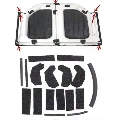 Ανταλλακτικά στεγανοποίησης οροφής 17PCS Hardtop Headliner Roof