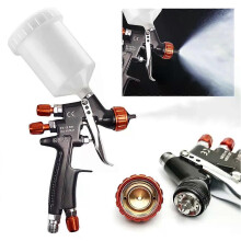 Vysoko kvalitná striekacia pištoľ 1 mm/12 mm tryska striekacia pištoľ Mini striekacia pištoľ Airbrush