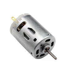 RS-385 12V kefový jednosmerný motor Vysokorýchlostný mikrojednosmerný motor Brúsený kov z nehrdzavejúcej