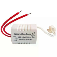 MR16 GU53 Socket Light Power Driver AC 12V Napäťový transformátor Max 5W Vstup 220V 230V 240V Vstup