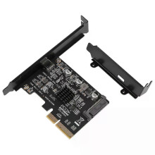 Čipová súprava USB PCIE karty typu C PCI-Express 4X na USB 32 Gen 2X2 (20 Gb/s) ASM3242 pre Windows