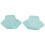 1 ζευγάρι Roller Skates Toe Cap Guards Protectors PU Roller Skate Protectors με 4 τρύπε 1