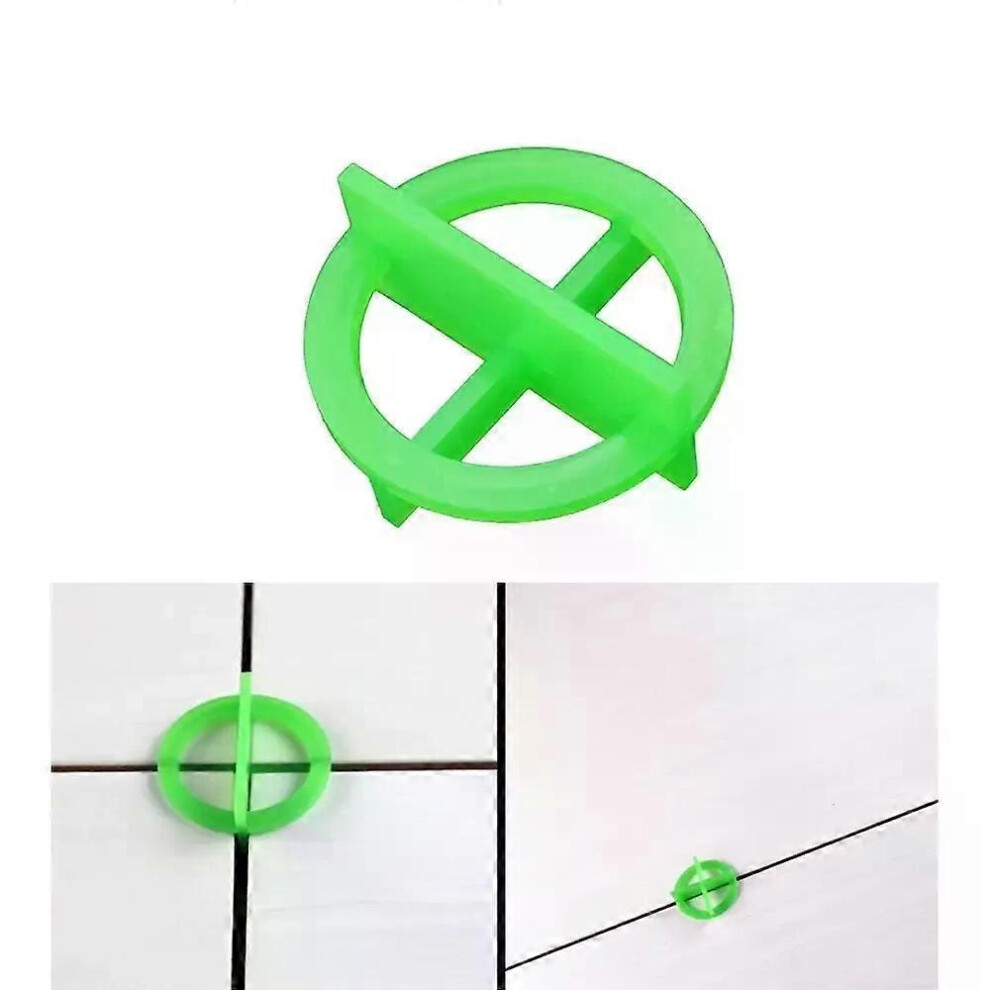 Cales transversales réutilisables pour carrelage, vertes ou blanches, 15 mm, 2 mm, 3 mm, pour sol, mur,