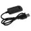 Προσαρμογέας μετατροπέα USB 20 σε IDE Sata με καλώδιο για 25 2