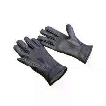 Cold Weather Sheepskin Leather Gloves Anti-Slip Windproof Sports Gloves for Men Riding Winter Accessories