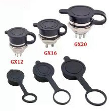GX12 GX16 GX20 GX12 GX16 GX20 Καπάκι σκόνης αδιάβροχο καουτσούκ Avia
