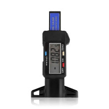 Digitálny merač hĺbky dezénu pneumatík Meradlo LCD displeja Tester pre osobné automobily, nákladné autá