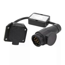 13-pins naar 7-polige ronde aanhangerverlichtingconverter voor auto-accessoire voor Amerikaanse stekker