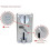 Coin Acceptor Coin Pusher JY133A CPU Arcade Επιλογέας νομισμάτων για μηχανήμα 2
