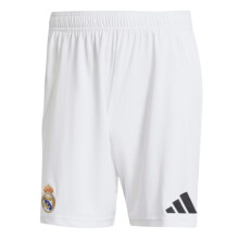 (XL) 2024-2025 Real Madrid Home Shorts (White)