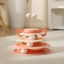 (StyleT) Cat Toy Interactive Bundle With Play Discs And Wobbler Cats For Stimulating
