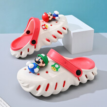 (StyleB, 36-37) Mario Unisex Kids Clogs Lightweight Comfortable Non Slip Sandals For Summer Colors In Fun