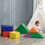 Homcom HOMCOM 7 Pcs Kids Soft Foam Puzzle Play Blocks Set Learning Toddler Activity 1