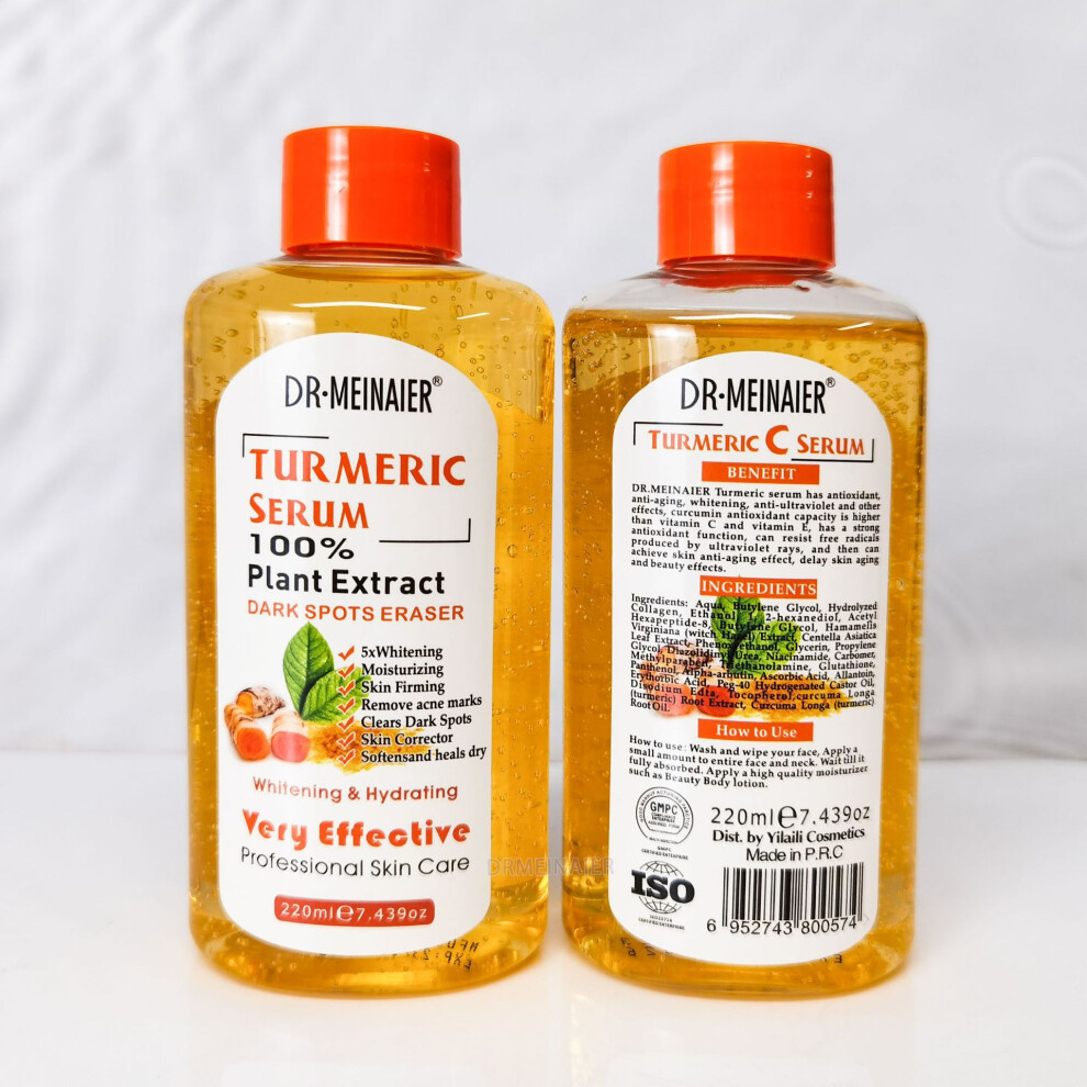 Skesrjtop Light (Turmeric) Essence Original Liquid Rejuvenates Skin Tone Removes Darkness And Brightens Anti-Wrinkle Lines Firming Moisturizing Moisturizing Ess
