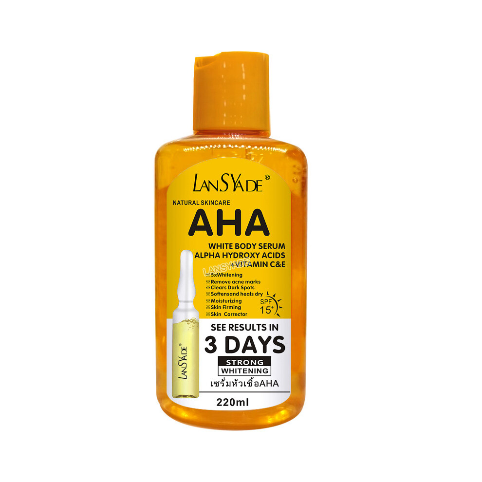 Skesrjtop Light (Aha) Essence Original Liquid Rejuvenates Skin Tone Removes Darkness And Brightens Anti-Wrinkle Lines Firming Moisturizing Moisturizing Essence
