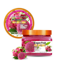 (Pitaya) Ice Cream Arbutin Frosted Sugar Blackening Exfoliating Chicken Skin Bath Salt Bath Salt Coffee Scrub 650g