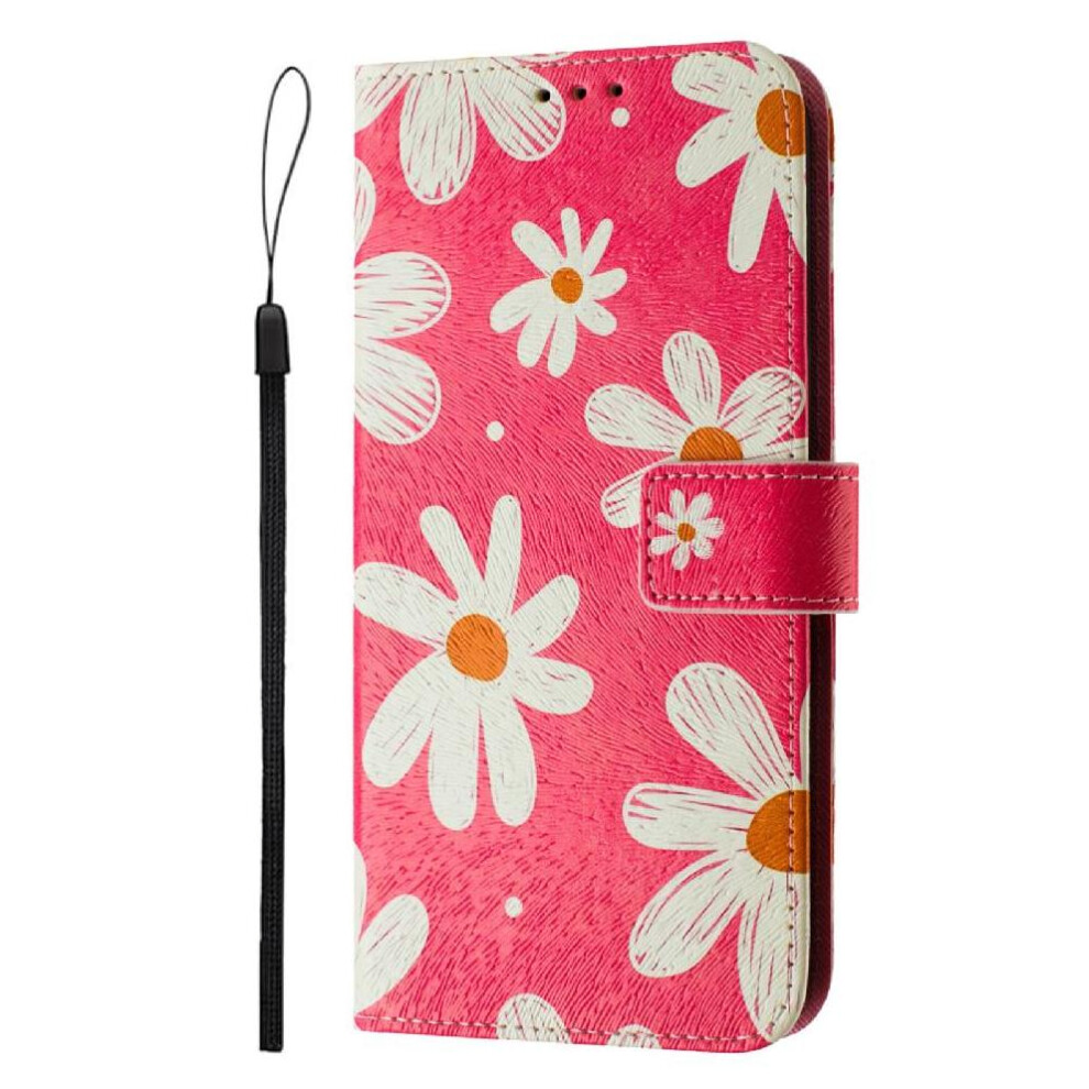 (Ohter) Case For Xiaomi Redmi Note 14 5G Flip Leather Wallet Wrist Strap Pattern Magnetic Closure 764563602124
