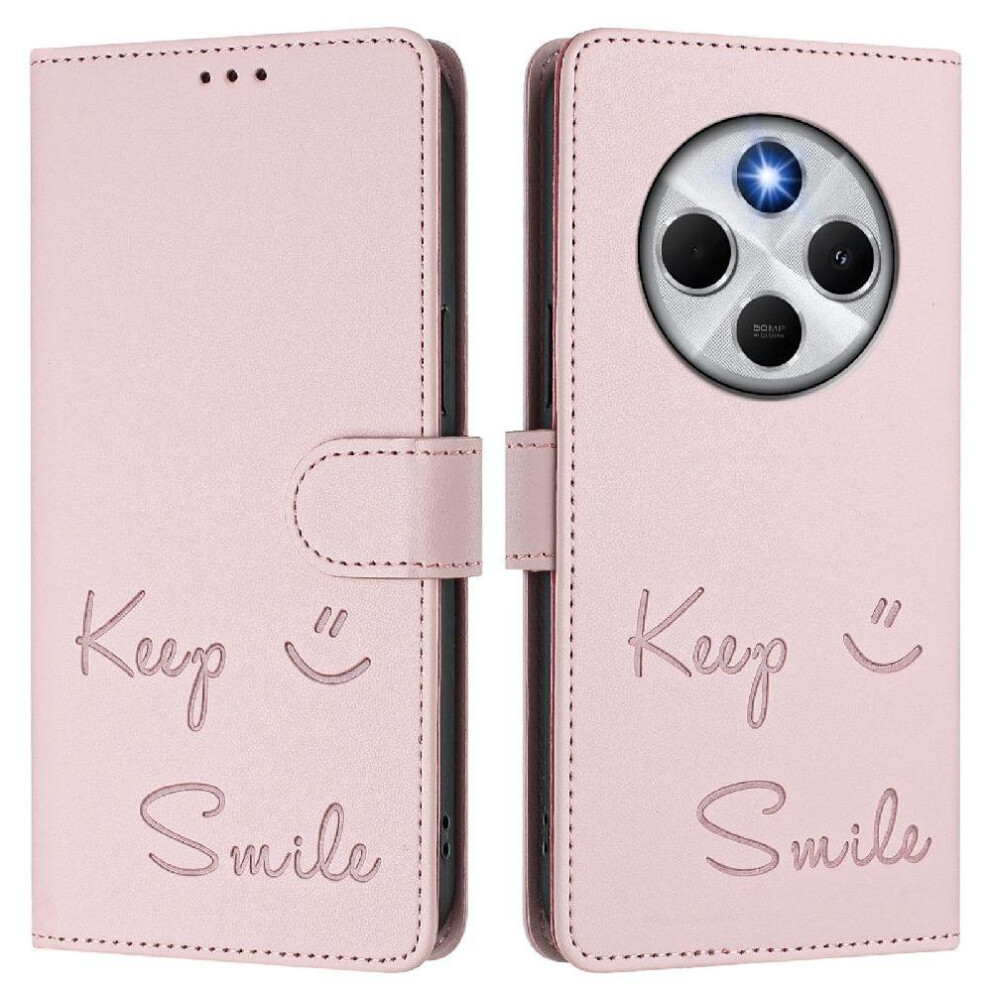(Pink) Case For Xiaomi Redmi Note 14R 5G Rfid Blocking Card Holder Wallet Flip Cover Pu Leather Pink 764563603367