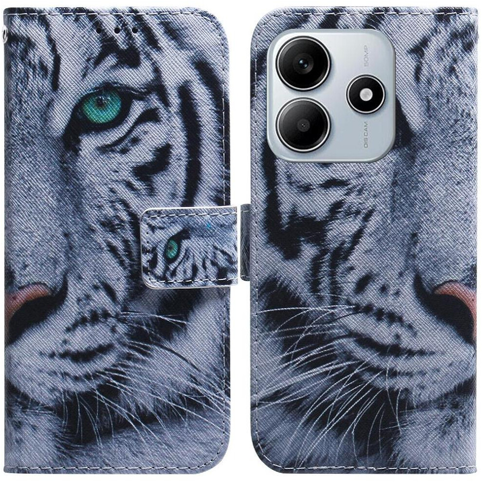 (C3 ) Flip Case For Xiaomi Redmi Note 14 5G Magnetic Closure Wallet Painted Card Slots Pu Leather 764563607761